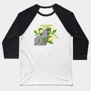 South Island Kokako Baseball T-Shirt